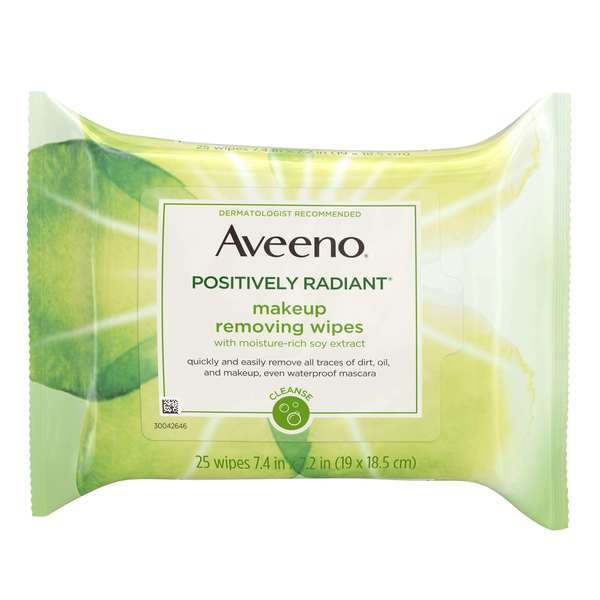 Aveeno Aveeno Positively Radiant Wipes 25 Wipes, PK6 1115719